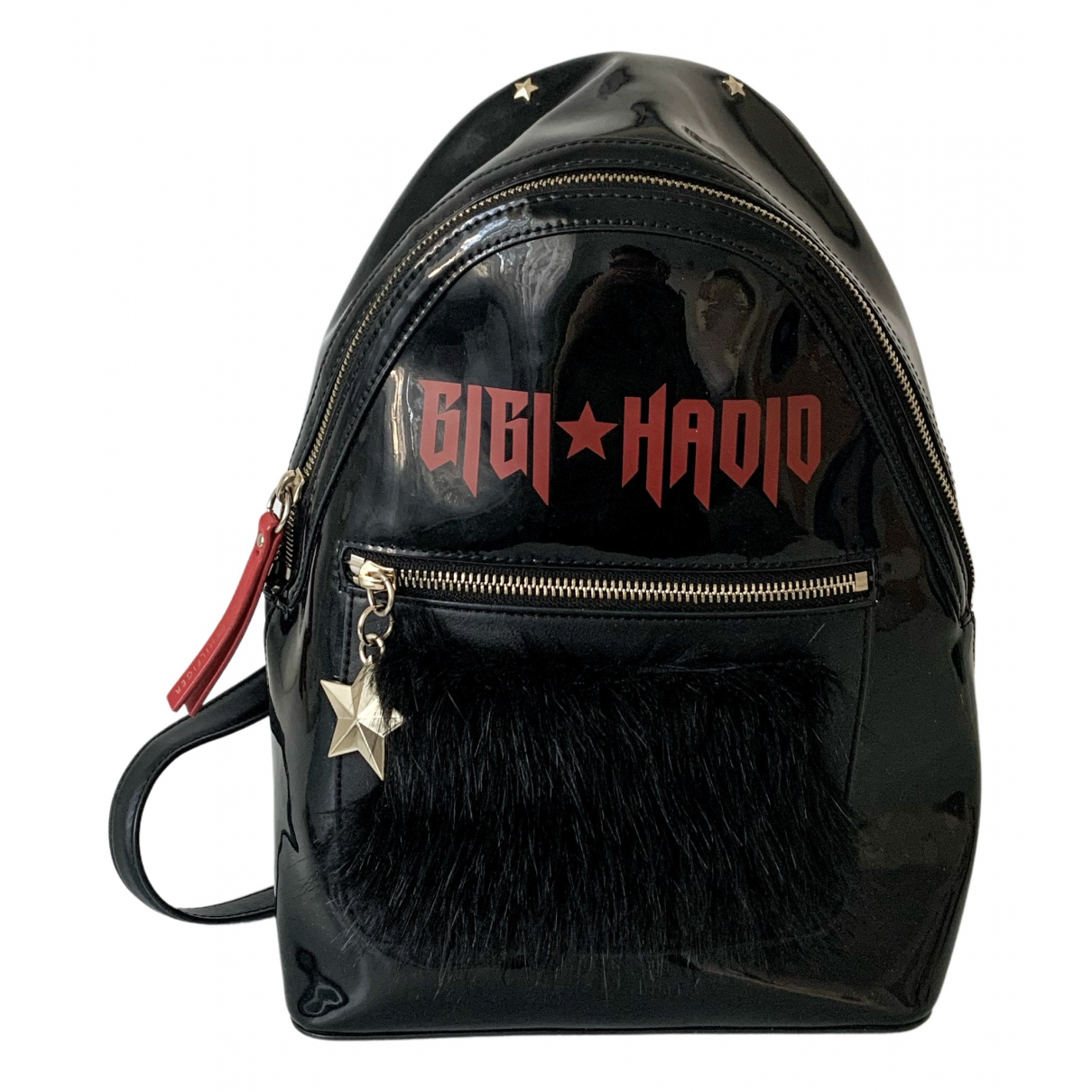 Patent leather backpack Gigi Hadid x 